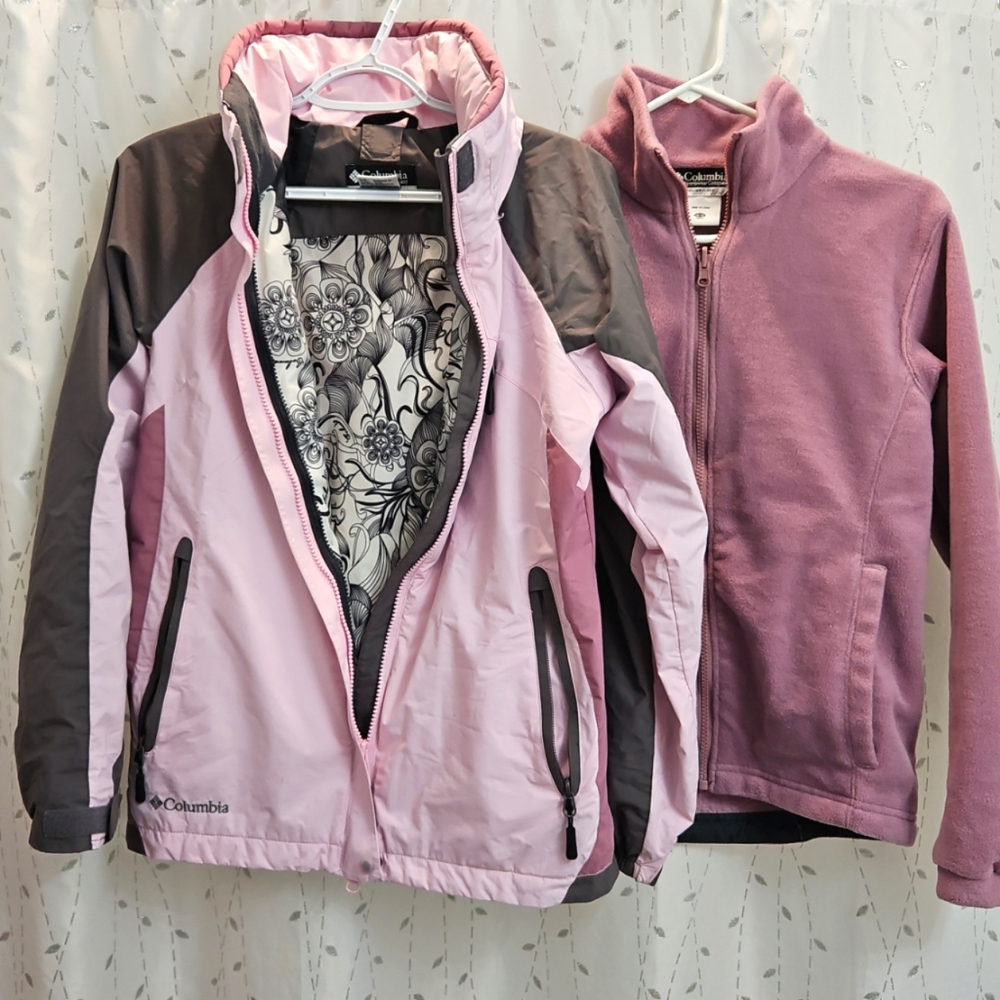 Columbia Interchange Fleece Bugaboo 3-in-1 size 14/16 youth girls xl